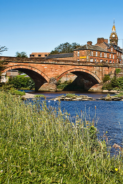 The River Anna, Dumfries