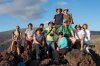 Farah Hamdan and environmental group in Tague Cove